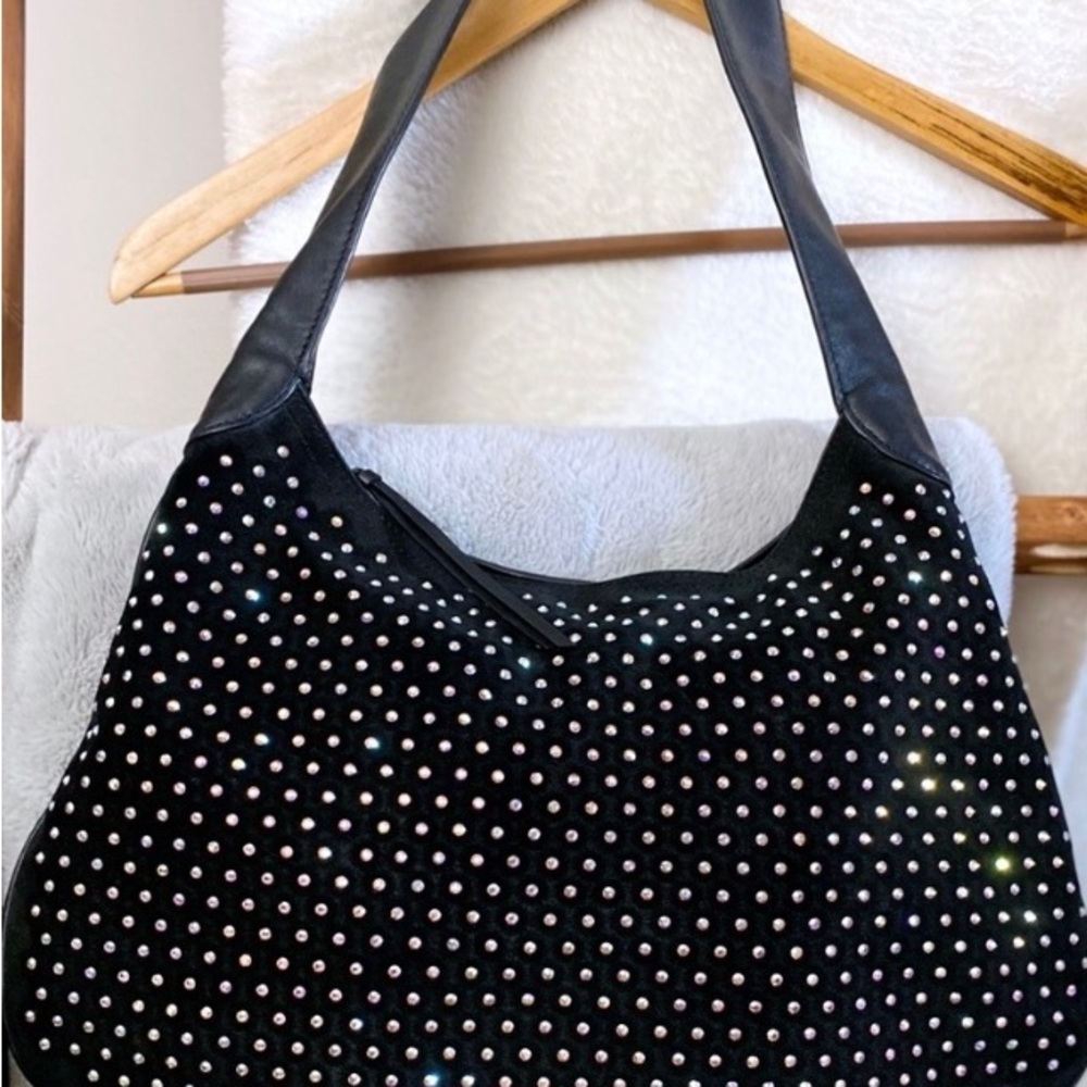 Christine Alexander Black hobo bag